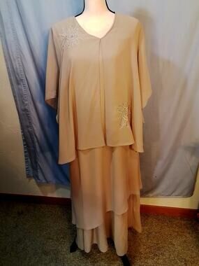 Wardrobe A Tan Party Dress ,